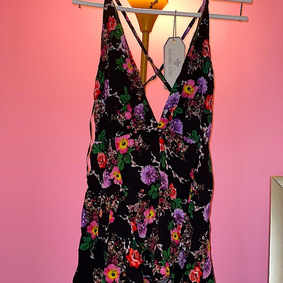 Flower printed romper - Picture 5 of 7